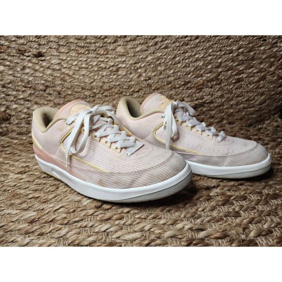 NEW Nike Air Jordan 2 Retro Low Seersucker Atmosphere DX6930-600 SIZE 9 - Picture 4 of 11